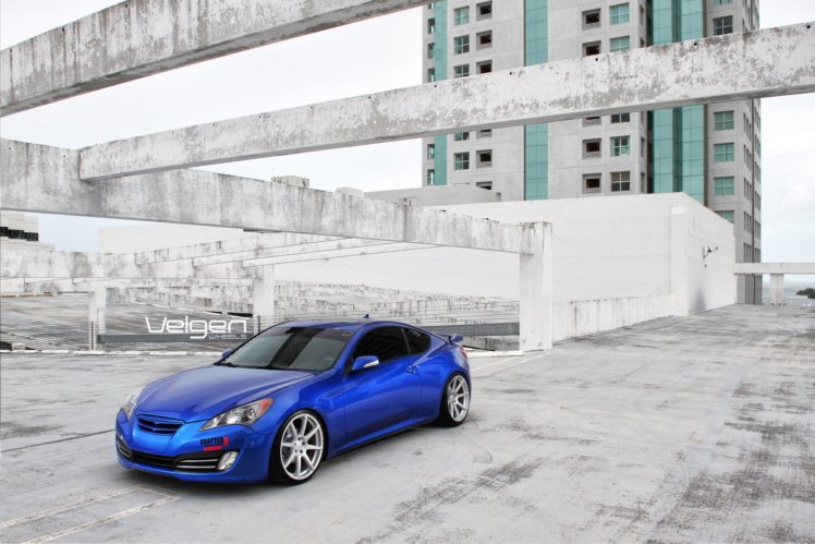 hyundai, Genesis, Coupe, Tuning, Velgen, Wheels, Cars HD Wallpaper Desktop Background