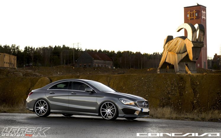 mercedes, Benz, Cla, Tuning, Concavo, Wheels, Cars HD Wallpaper Desktop Background