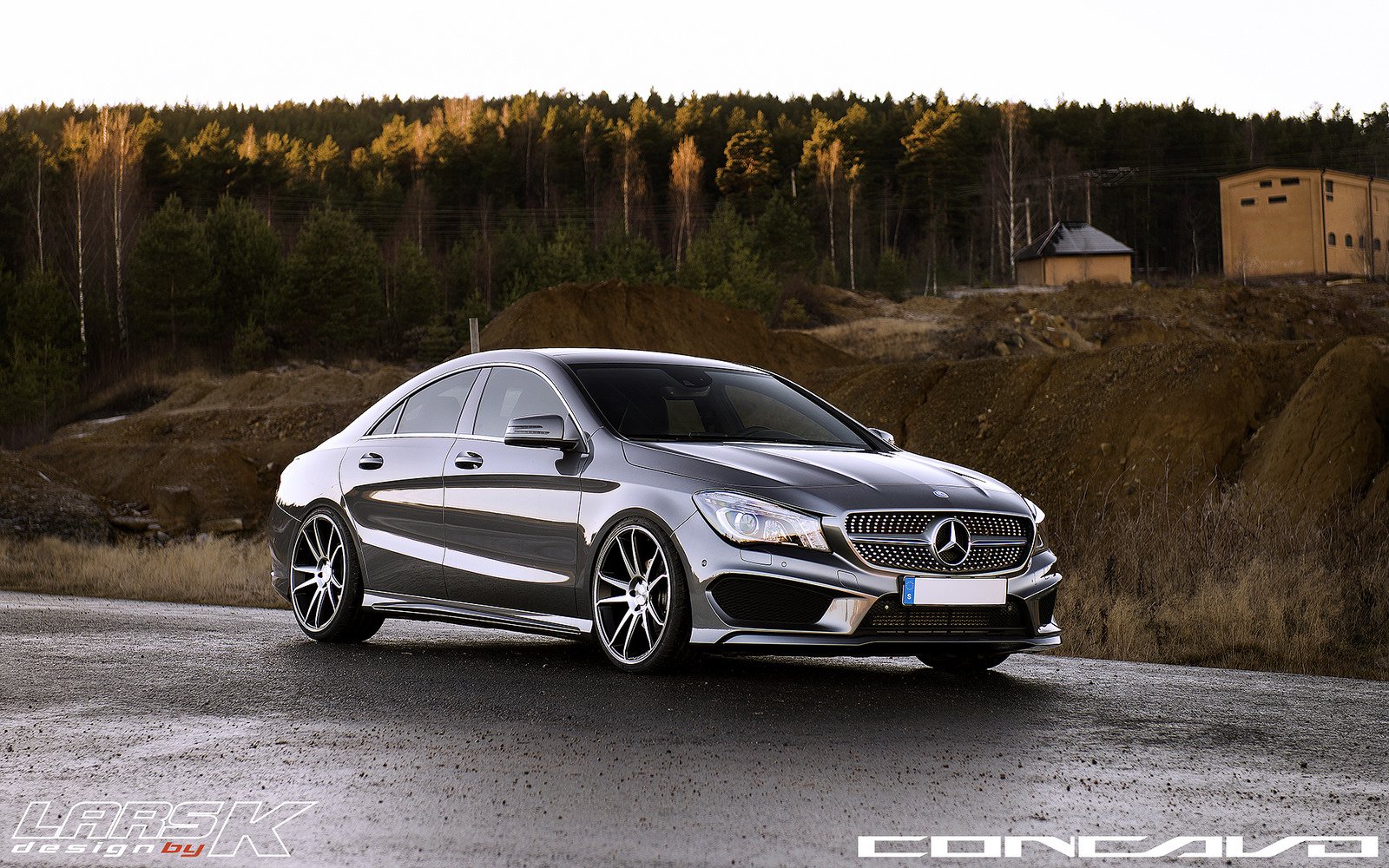 mercedes, Benz, Cla, Tuning, Concavo, Wheels, Cars Wallpaper
