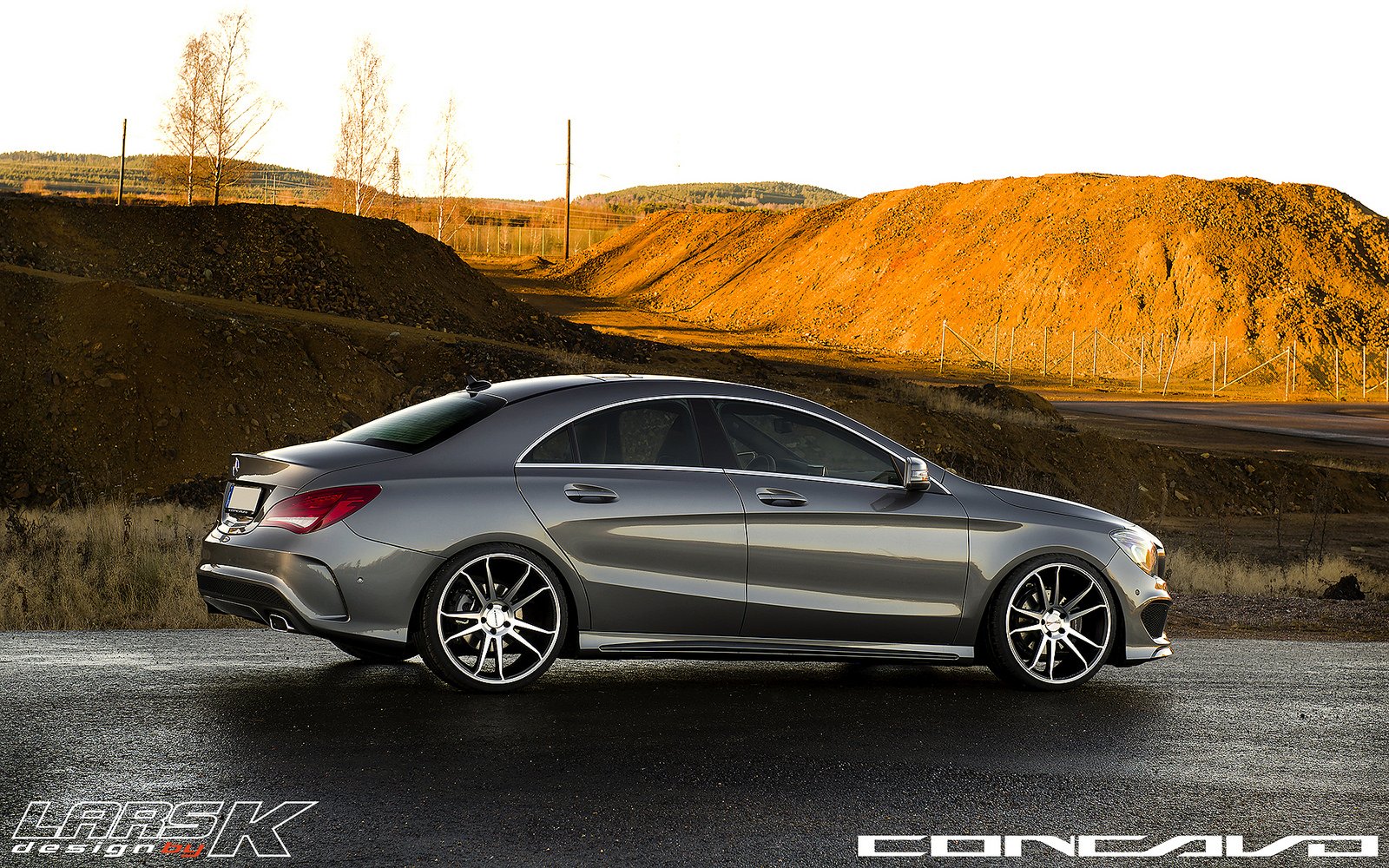 mercedes, Benz, Cla, Tuning, Concavo, Wheels, Cars Wallpaper
