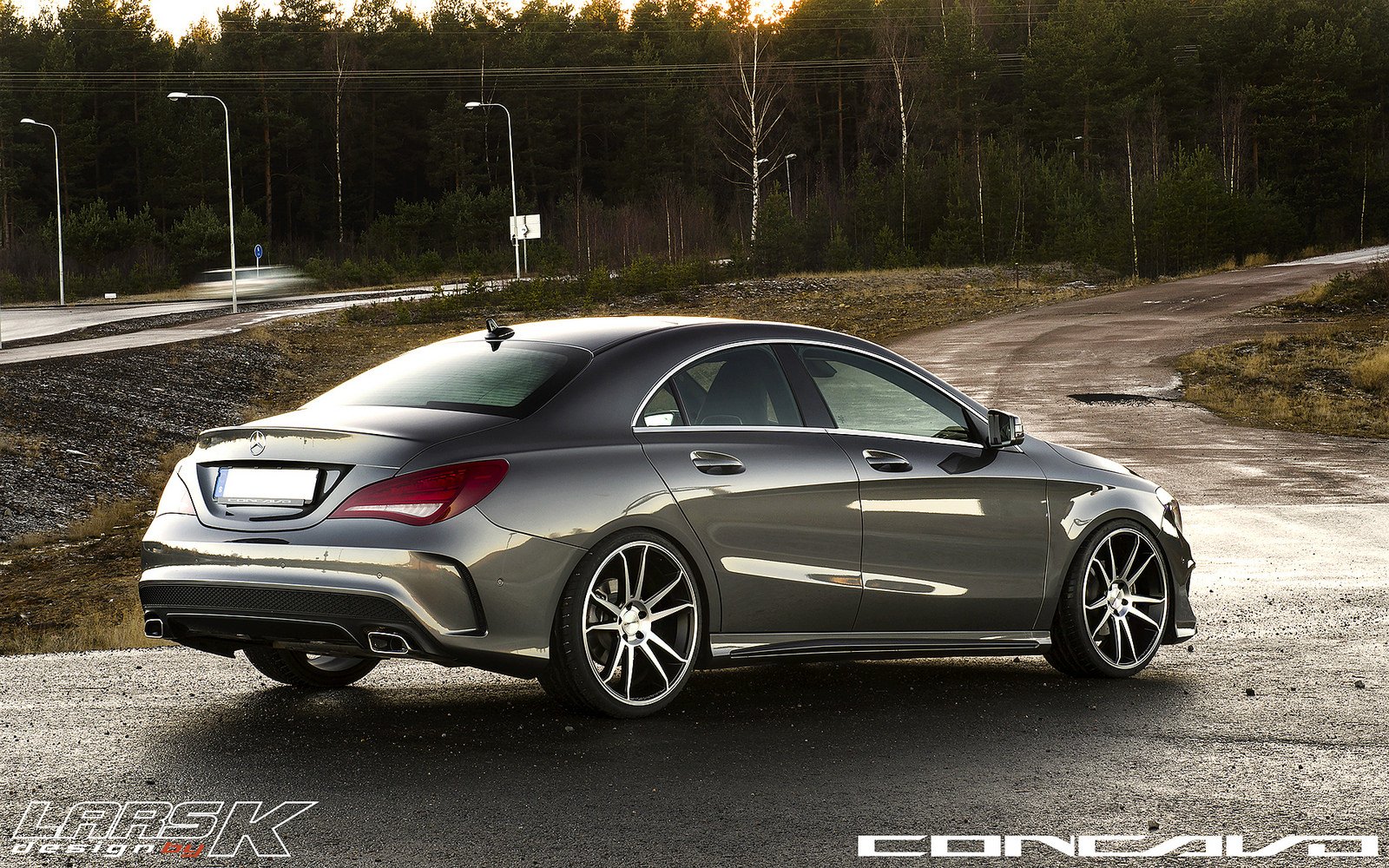 mercedes, Benz, Cla, Tuning, Concavo, Wheels, Cars Wallpaper