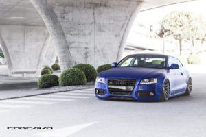 audi, A5, Wrapped, Matte, Brushed, Tuning, Concavo, Wheels, Cars