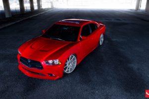 dodge, Charger, Vossen, Wheels, Tuning, Cars