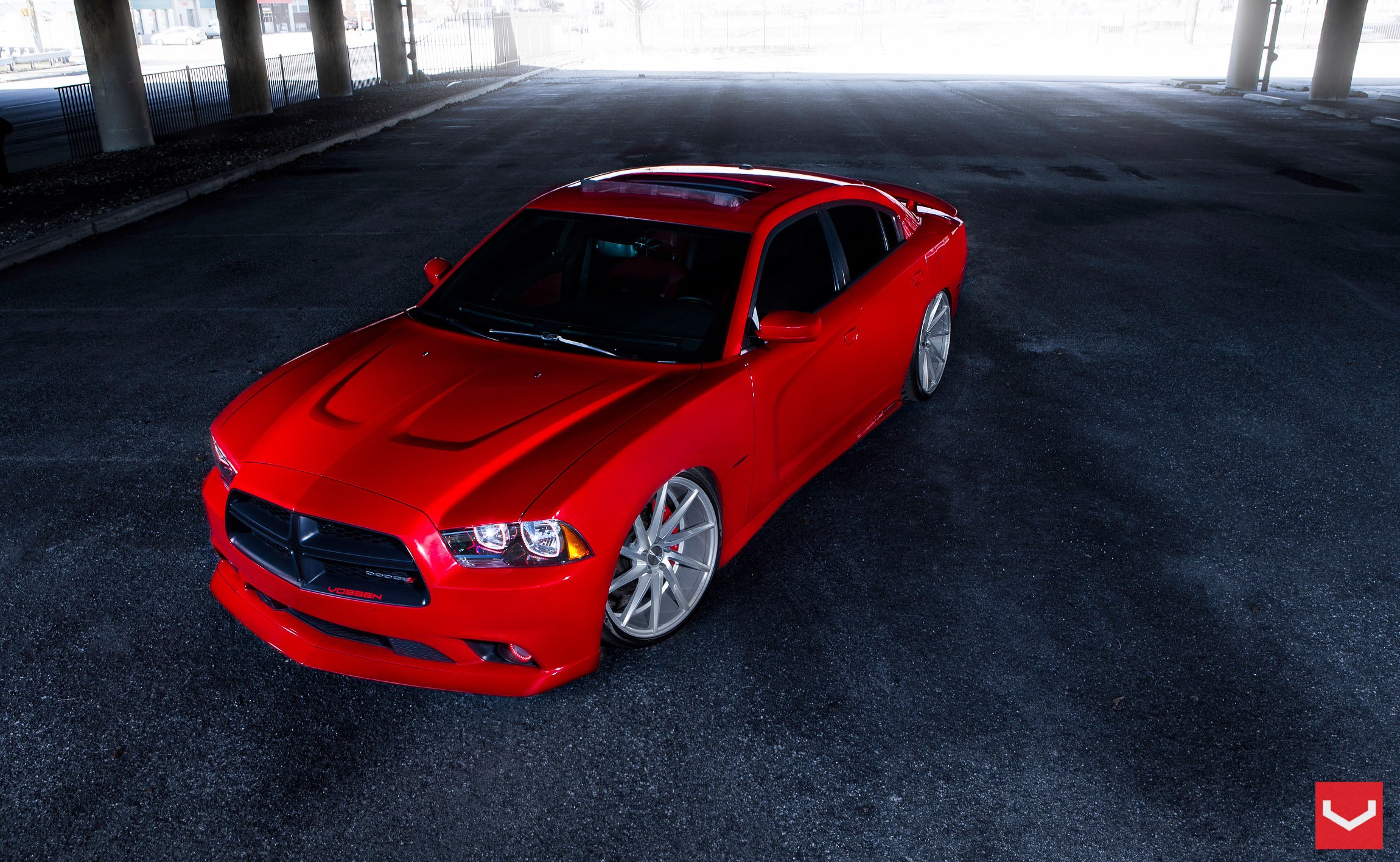 dodge, Charger, Vossen, Wheels, Tuning, Cars Wallpaper