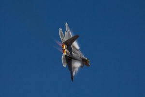 jet, F 22, Blue, Military