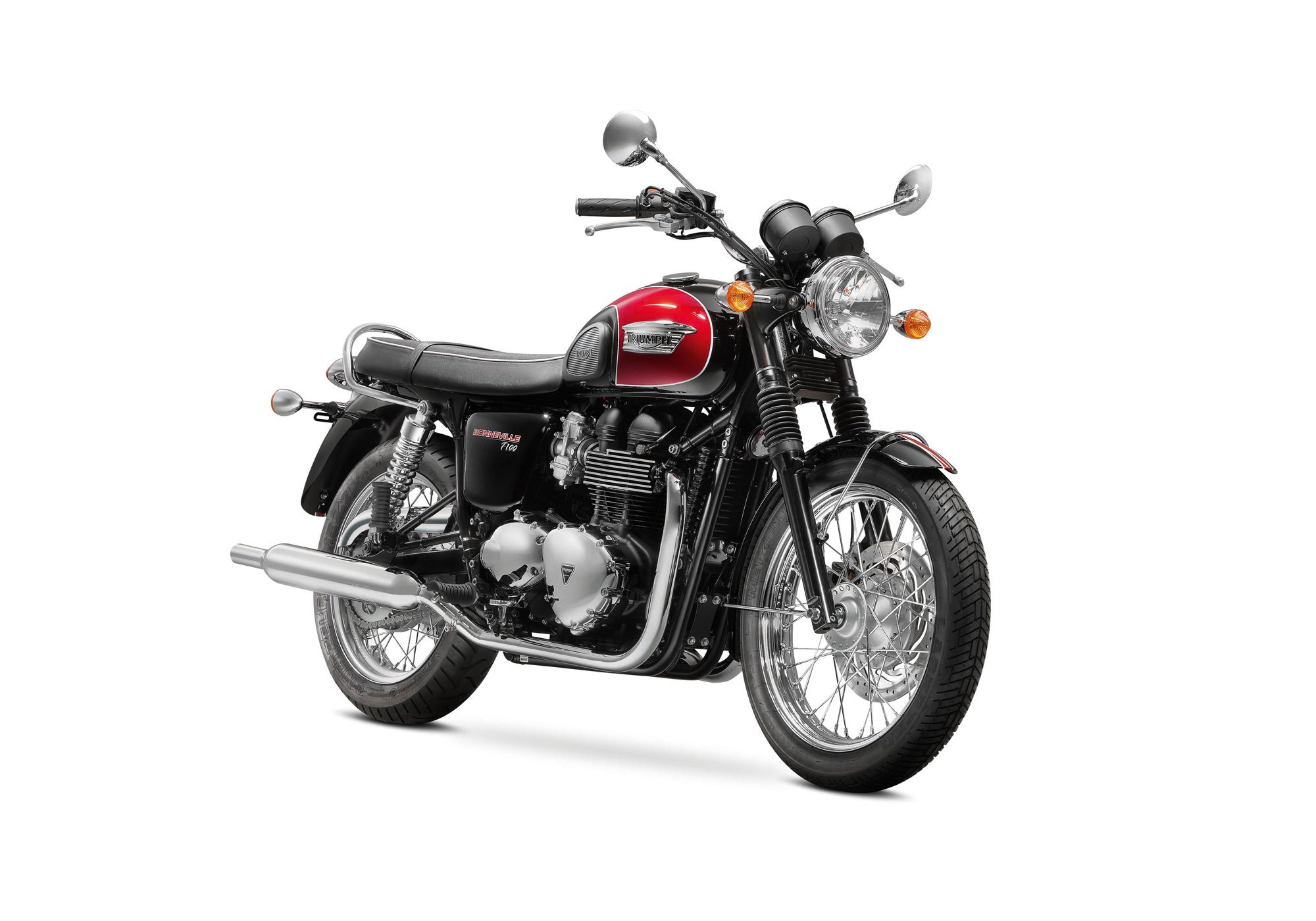 2015, Triumph, Bonneville, T100 Wallpaper