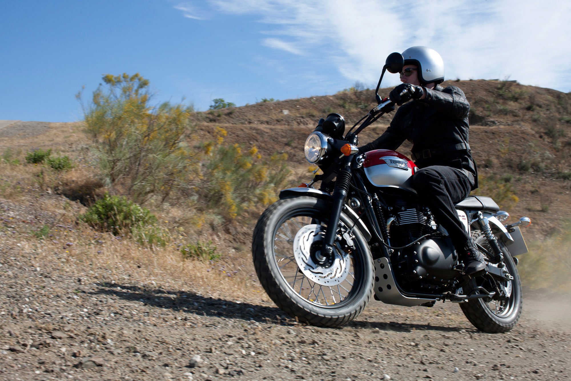 2015, Triumph, Scrambler, Dirtbike Wallpaper
