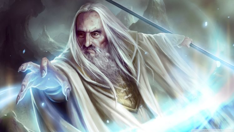 saruman, Character, Movie, Lord, Of, The, Rings, Magic HD Wallpaper Desktop Background