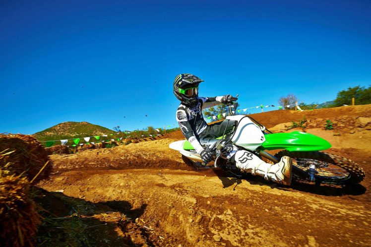 2015, Kawasaki, Kx100, Motocross, Dirtbike HD Wallpaper Desktop Background