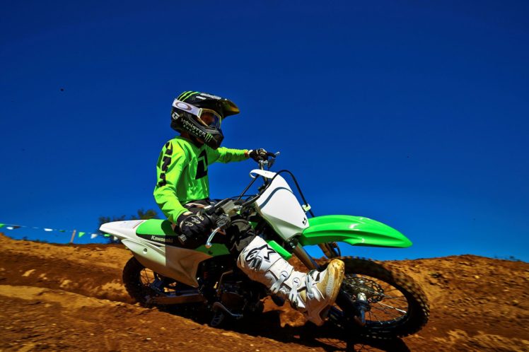 2015, Kawasaki, Kx85, Motocross, Dirtbike HD Wallpaper Desktop Background