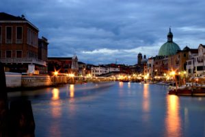 bridge, Canal, Grande, Venice, Grand, Canal, Italy, Buildings