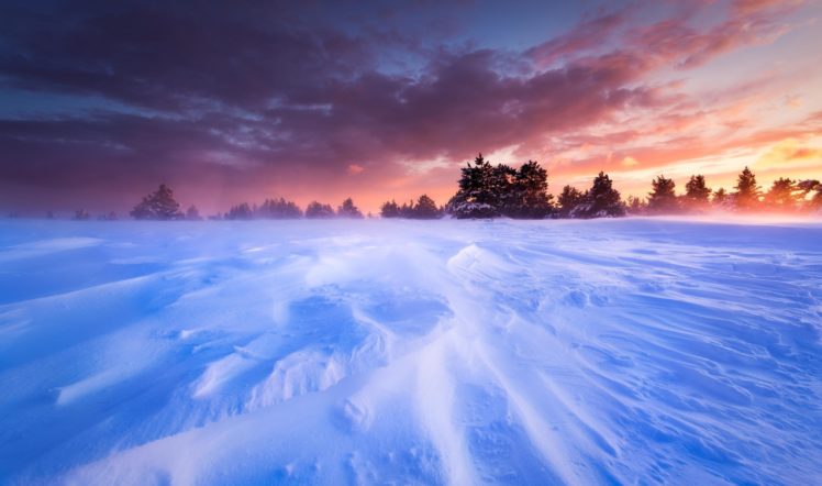 snow, France, Provence, Plain, Plateau, Winter HD Wallpaper Desktop Background