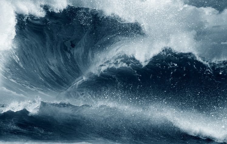 waves, Foam, Sea, Wave, Ocean HD Wallpaper Desktop Background