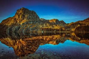 reflection, Mountain, Lake, Autumn