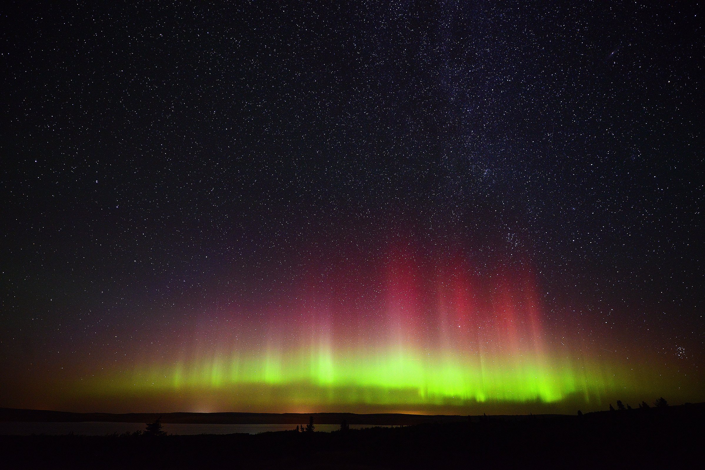 night, Stars, Aurora, Aurora, Borealis, Northern, Lights, Sky Wallpaper