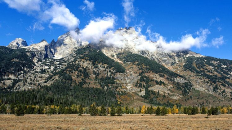 mountains, Nature, Sky, Clouds HD Wallpaper Desktop Background