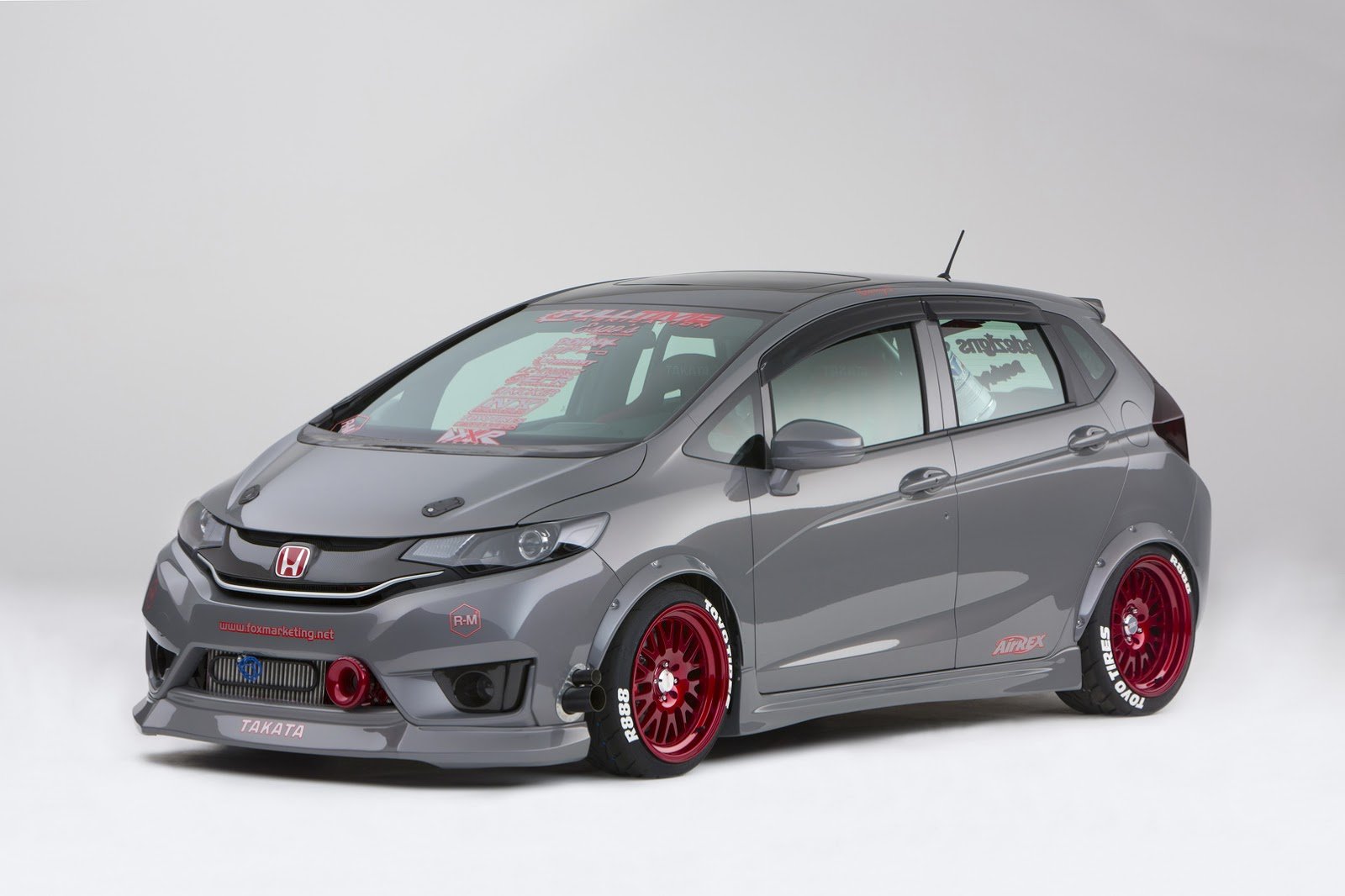 honda, Fit, Cars, Sema, 2014, Tuning Wallpaper