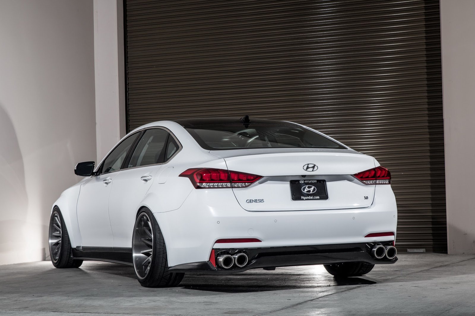 2014, Genesis, Ar550, Hyundai, Sedan, Sema, Tuning Wallpaper