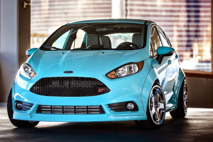 ford, Fiesta, Cars, Tuning, Sema, 2014 HD Wallpaper Desktop Background