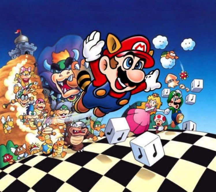 super, Mario HD Wallpaper Desktop Background