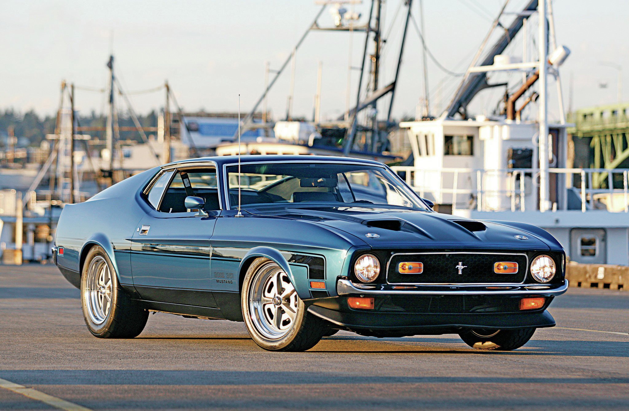 1971, 351, Boss, Classic, Ford, Muscle, Mustang, Pony, Cars, Usa