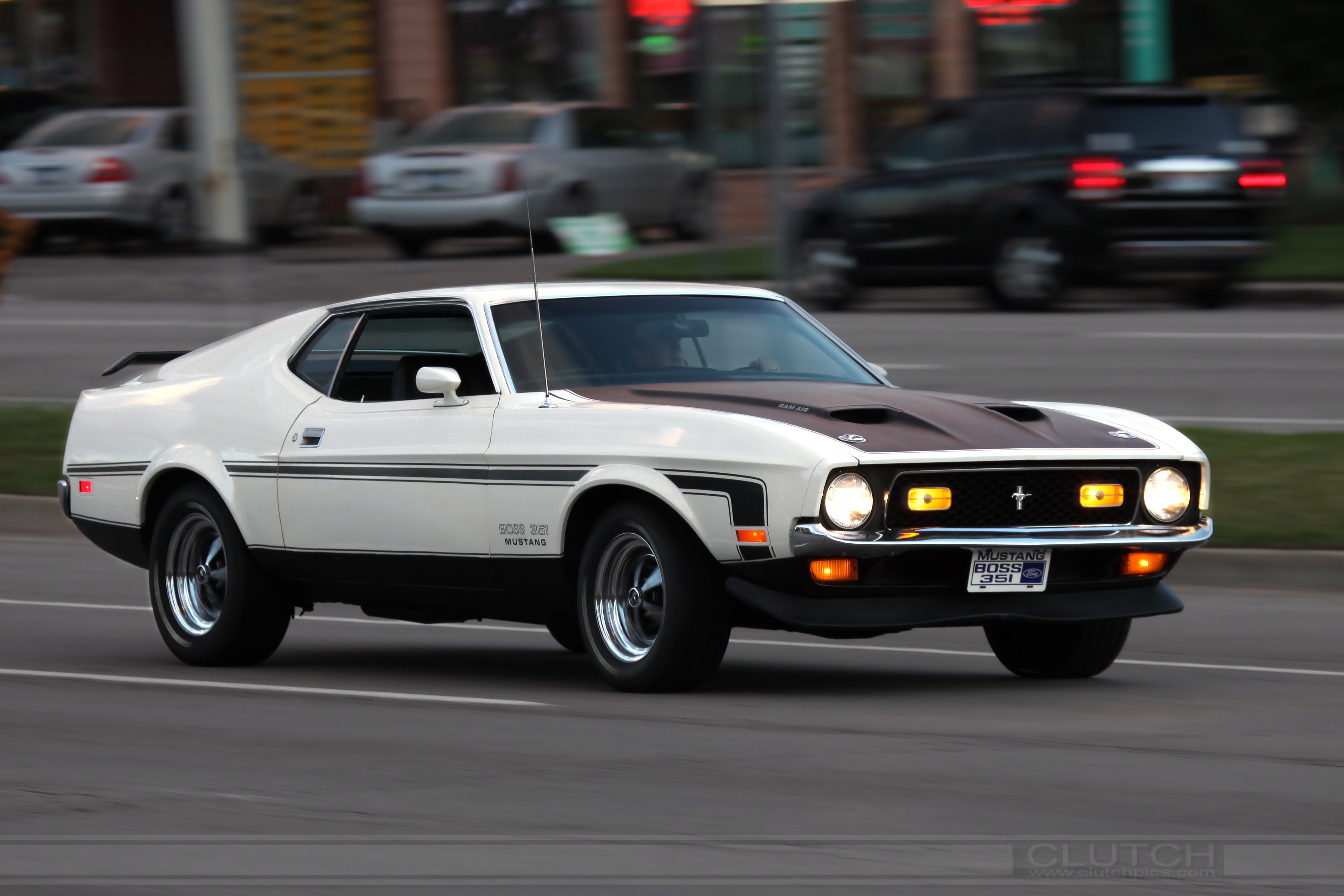 1971, 351, Boss, Classic, Ford, Muscle, Mustang, Pony, Cars, Usa Wallpaper