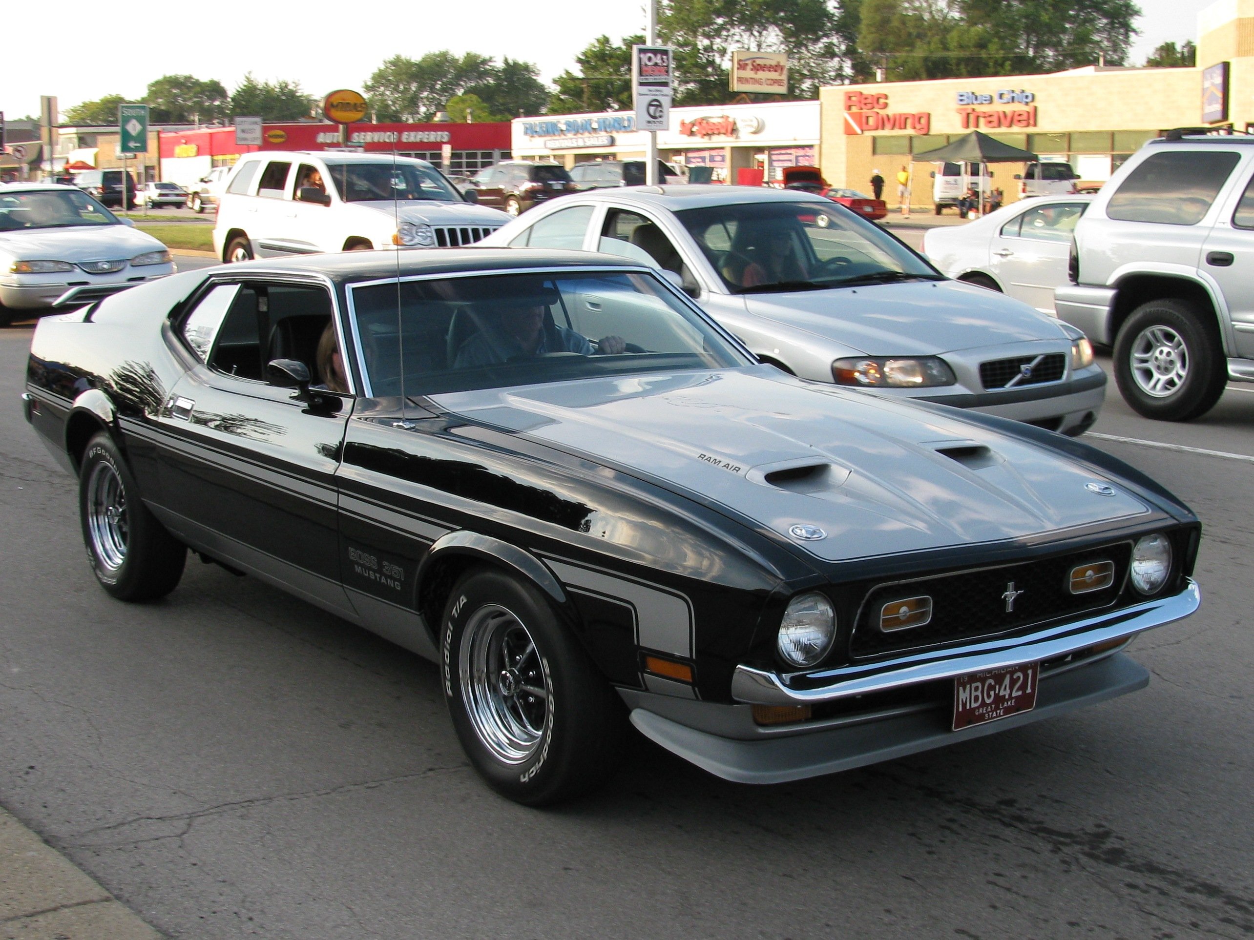 1971, 351, Boss, Classic, Ford, Muscle, Mustang, Pony, Cars, Usa Wallpaper