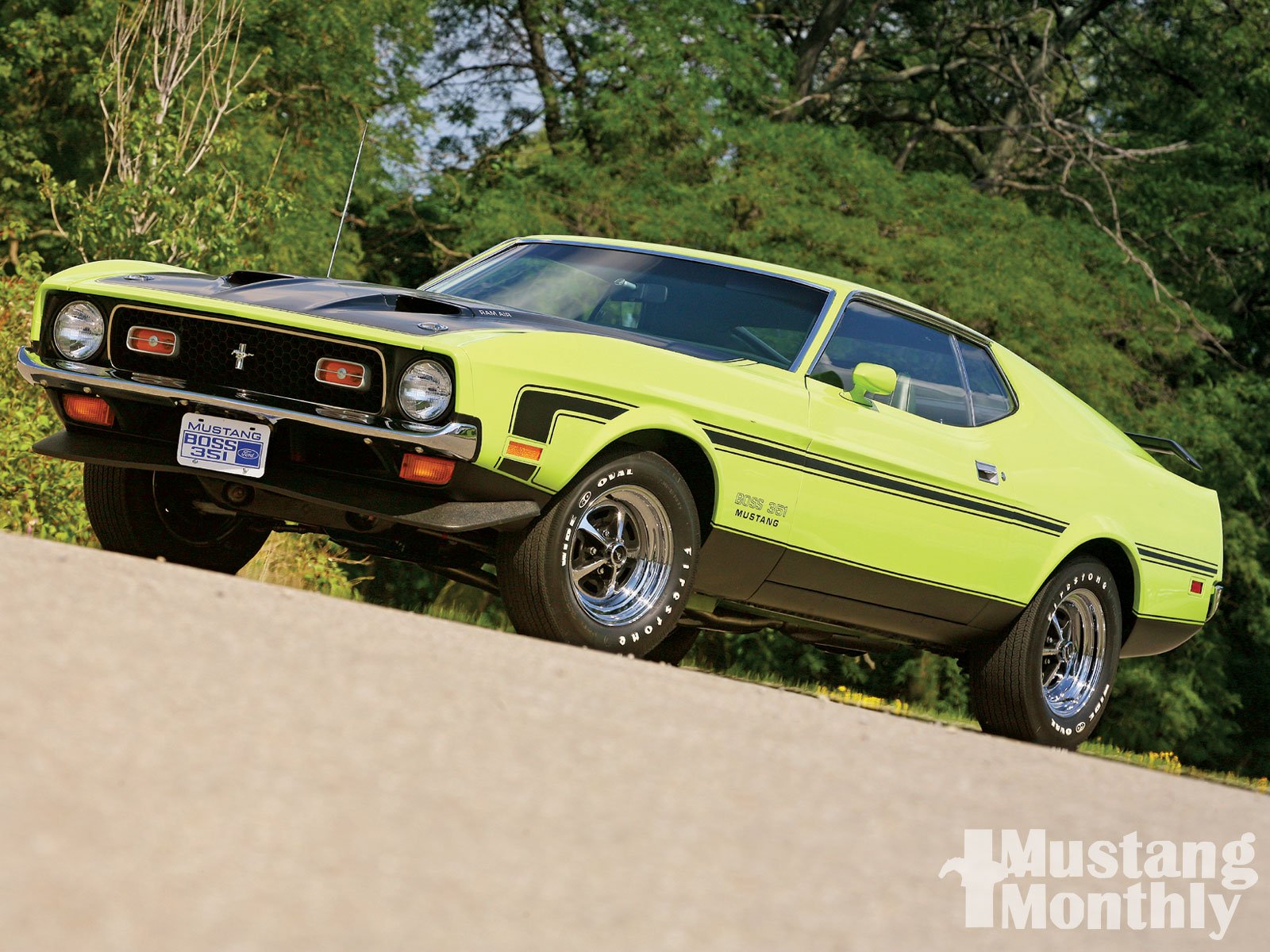 1971, 351, Boss, Classic, Ford, Muscle, Mustang, Pony, Cars, Usa Wallpaper