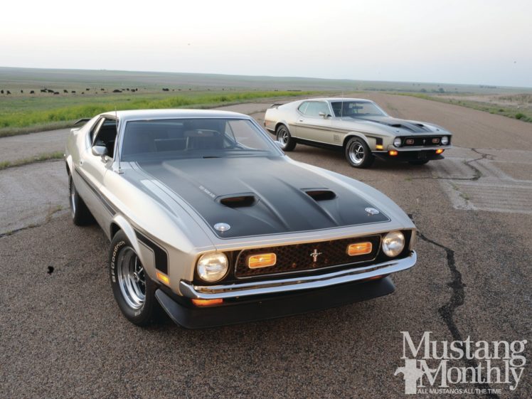 1971, 351, Boss, Classic, Ford, Muscle, Mustang, Pony, Cars, Usa HD Wallpaper Desktop Background