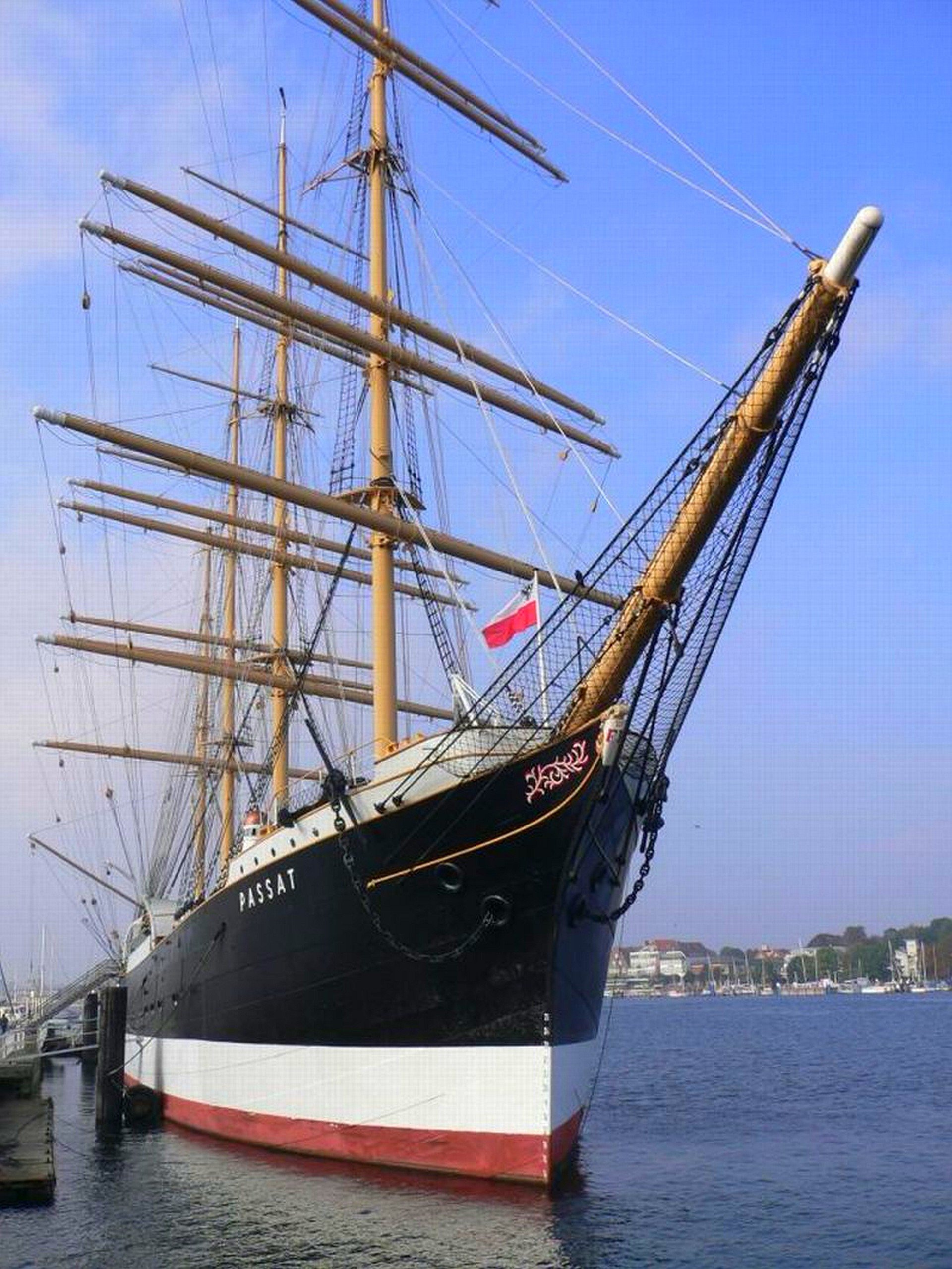 tallship, Pasat, Sailingship, Luebec Wallpaper