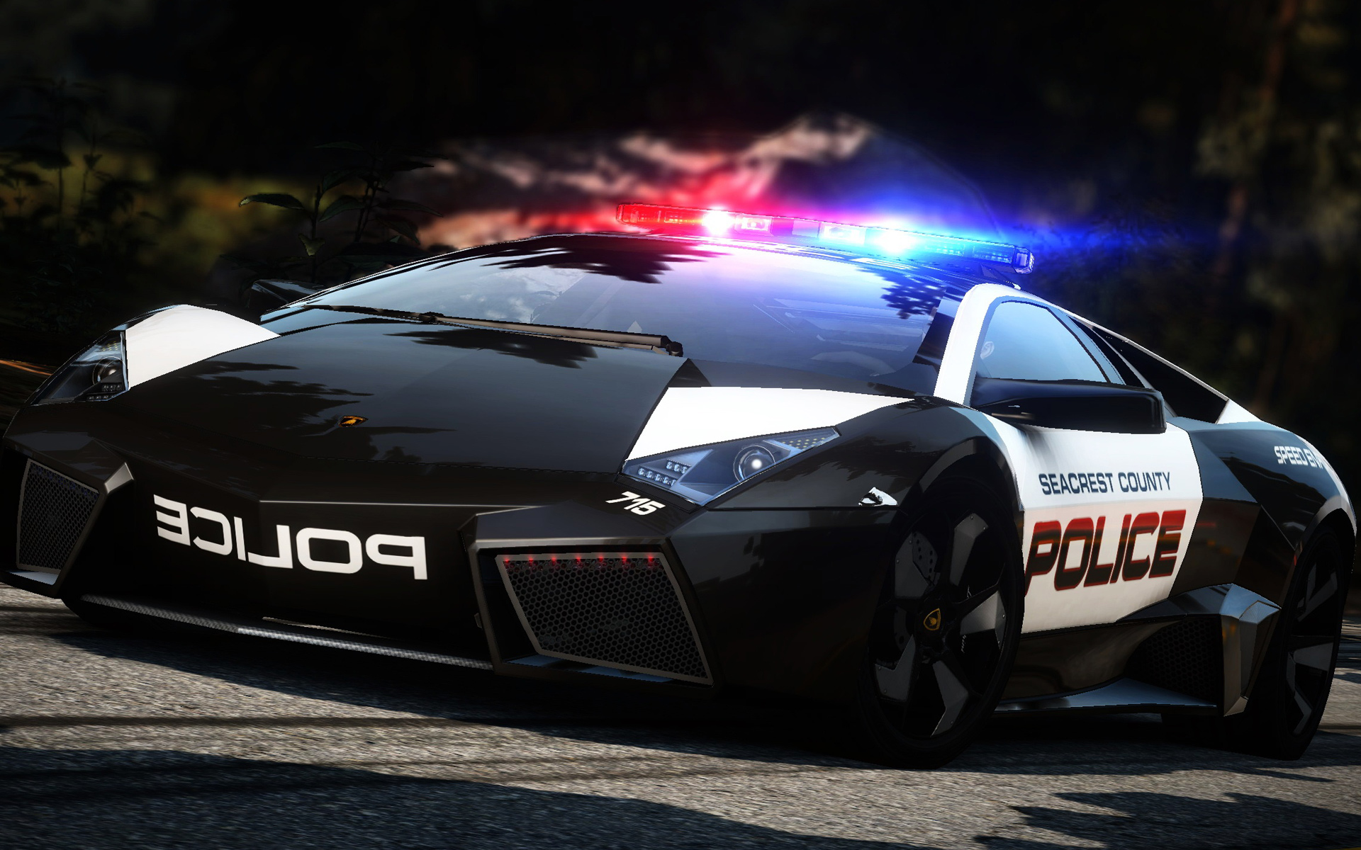 lamborghini, Reventon, Hot, Pursuit Wallpaper