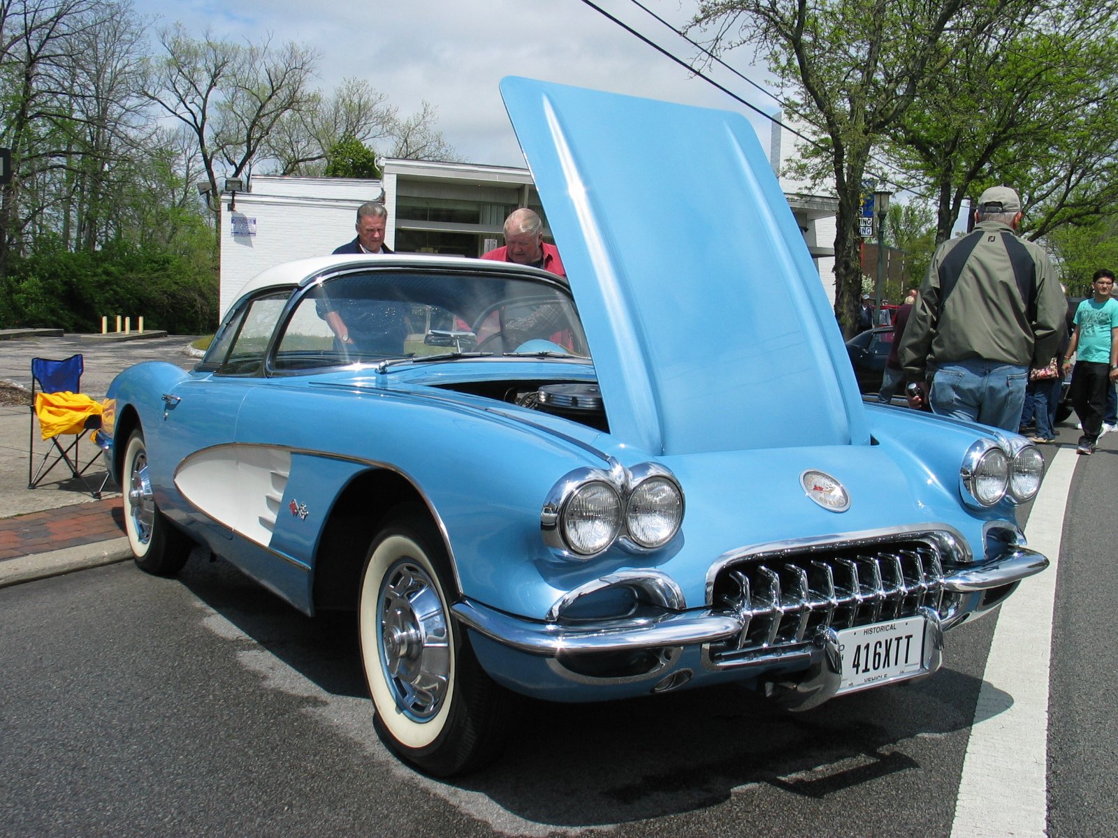 c, 1, Chevrolet, Corvette, Coupe, Convertible, Classic, Cars Wallpaper