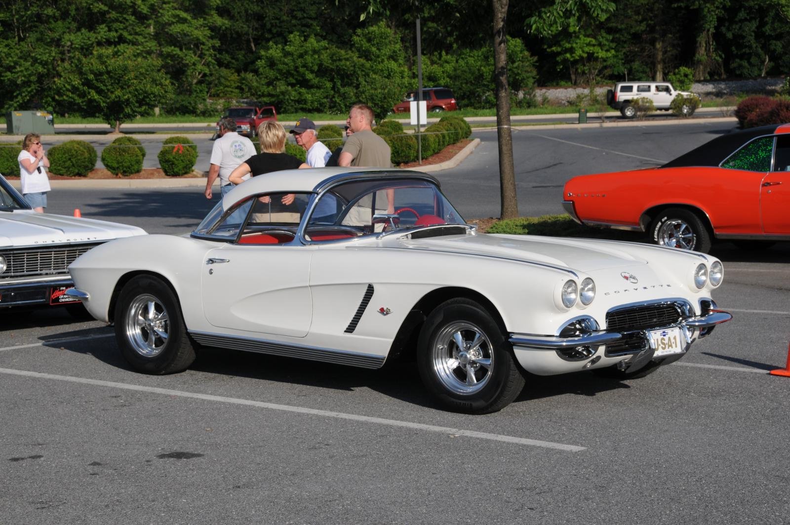 c, 1, Chevrolet, Corvette, Coupe, Convertible, Classic, Cars Wallpaper