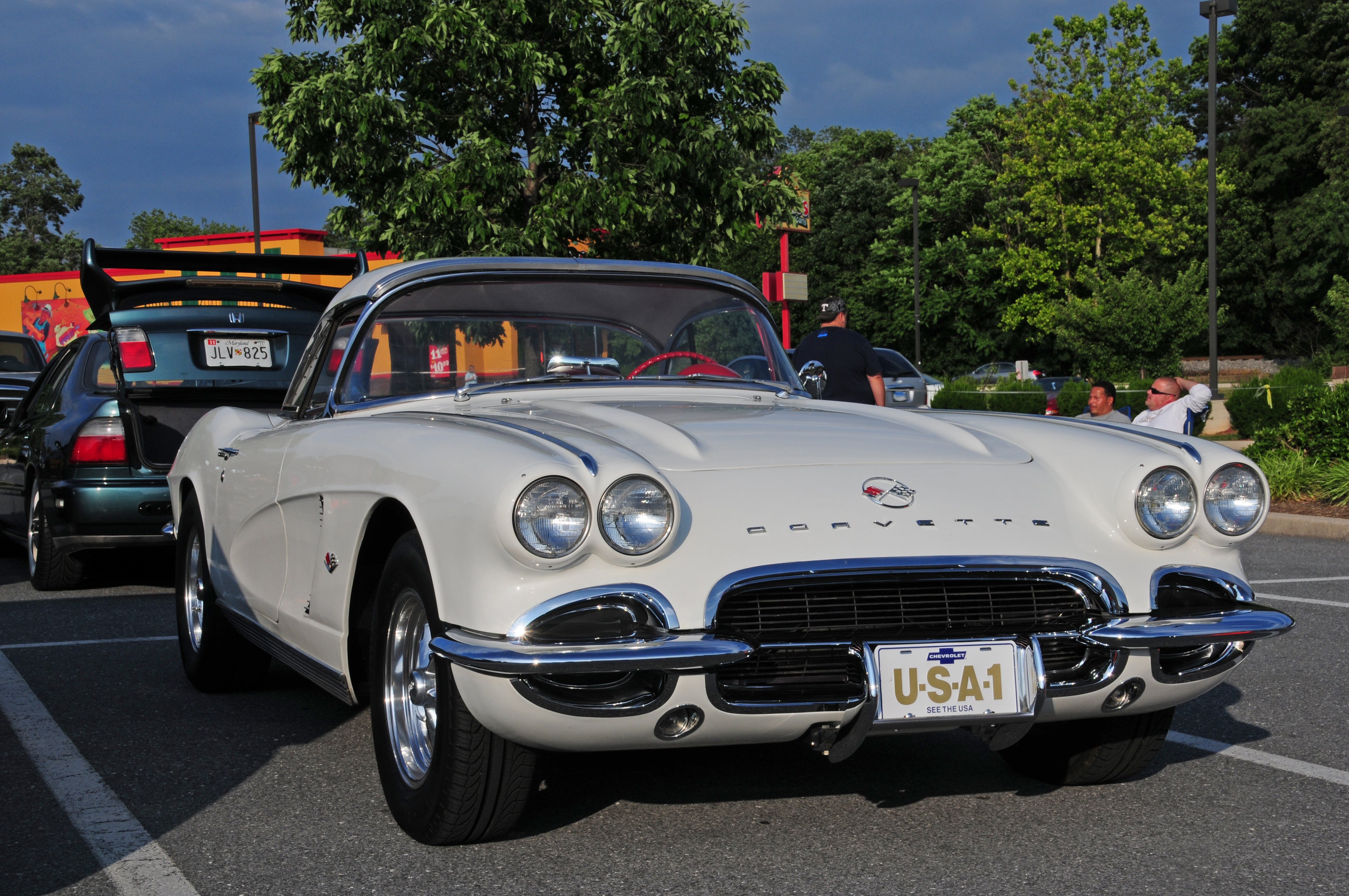 c, 1, Chevrolet, Corvette, Coupe, Convertible, Classic, Cars Wallpaper
