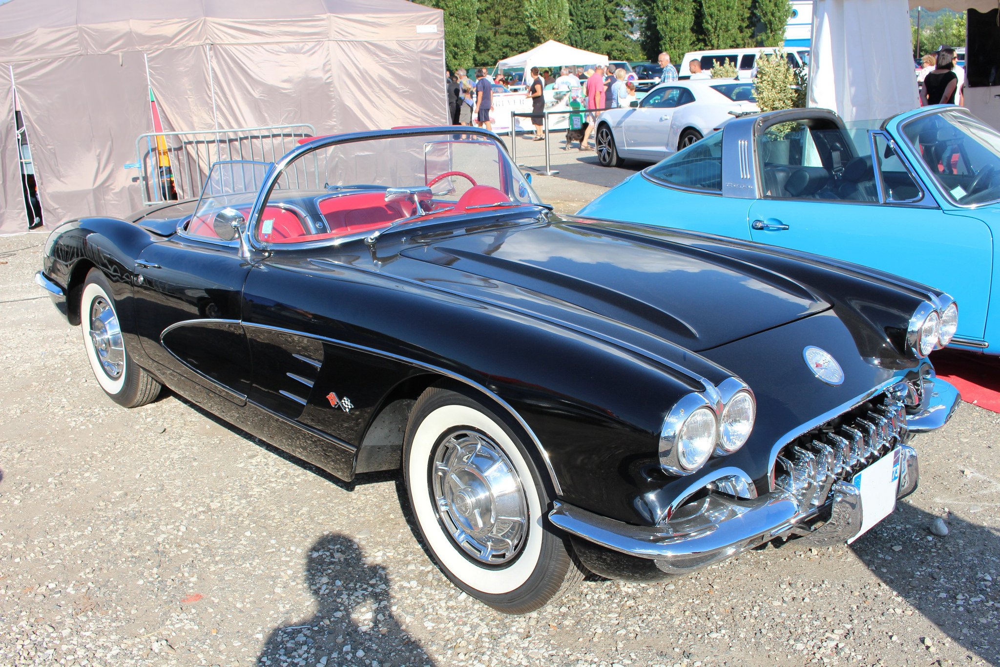 c, 1, Chevrolet, Corvette, Coupe, Convertible, Classic, Cars Wallpaper