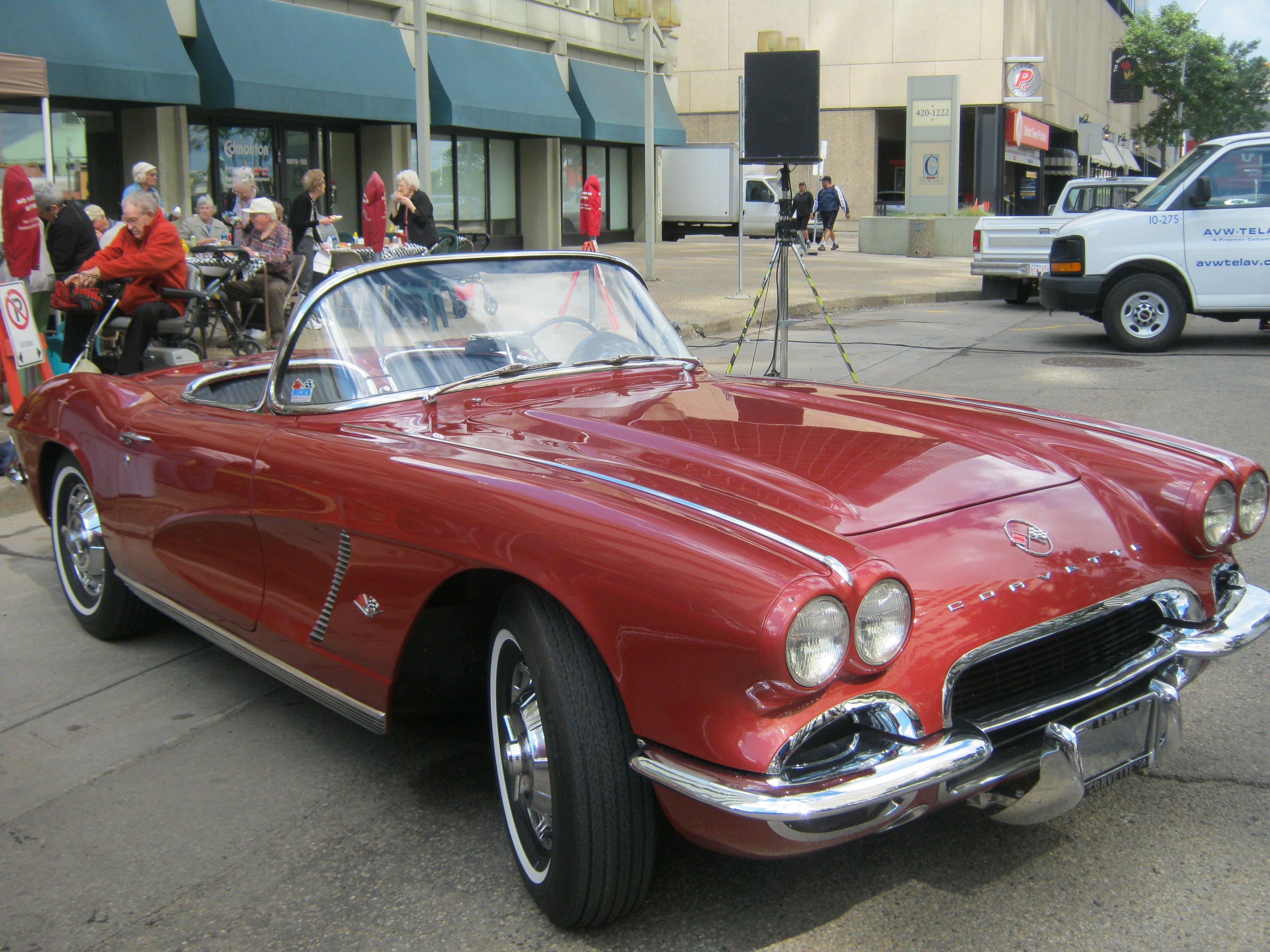 c, 1, Chevrolet, Corvette, Coupe, Convertible, Classic, Cars Wallpaper
