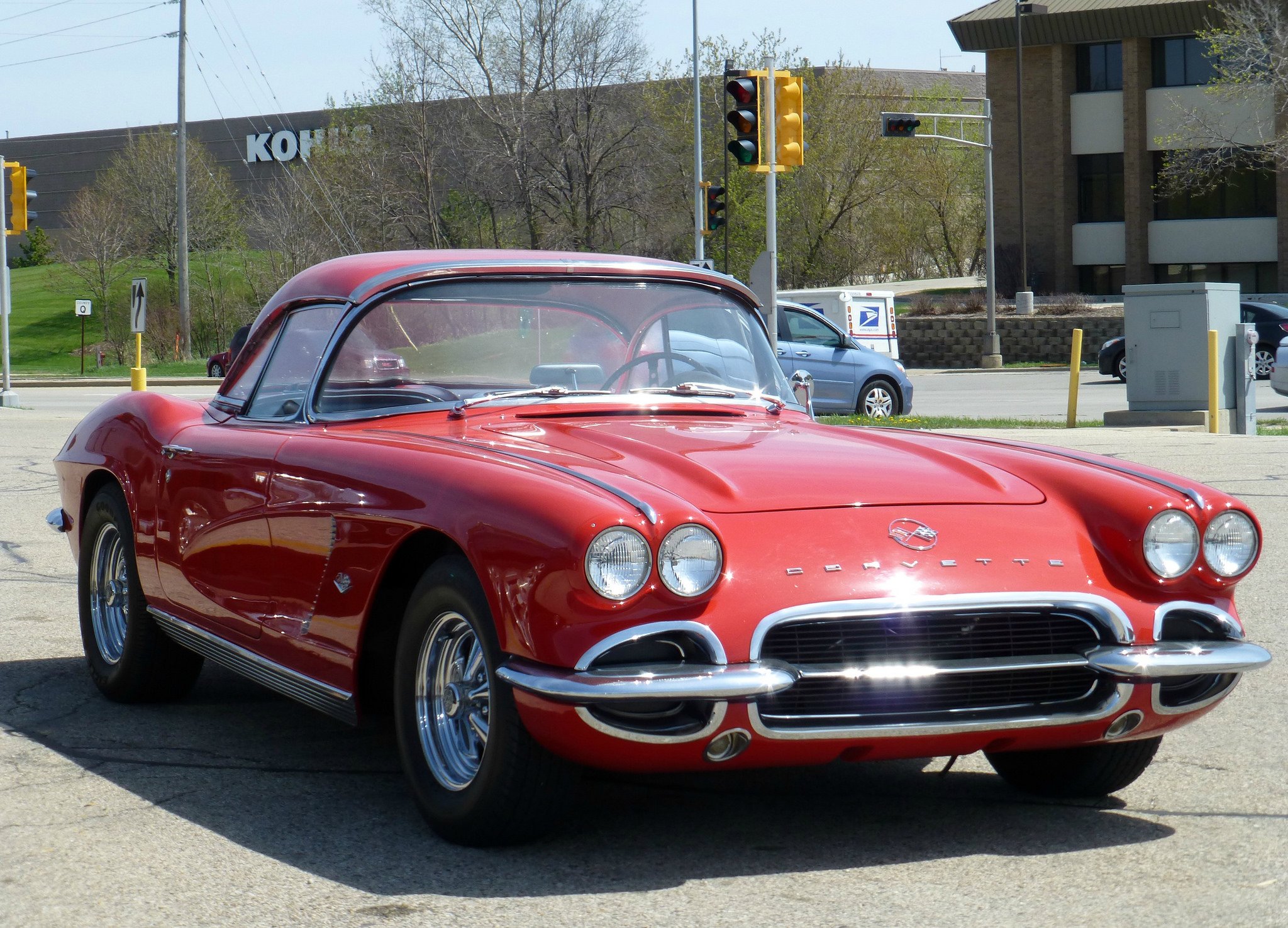 c, 1, Chevrolet, Corvette, Coupe, Convertible, Classic, Cars Wallpaper