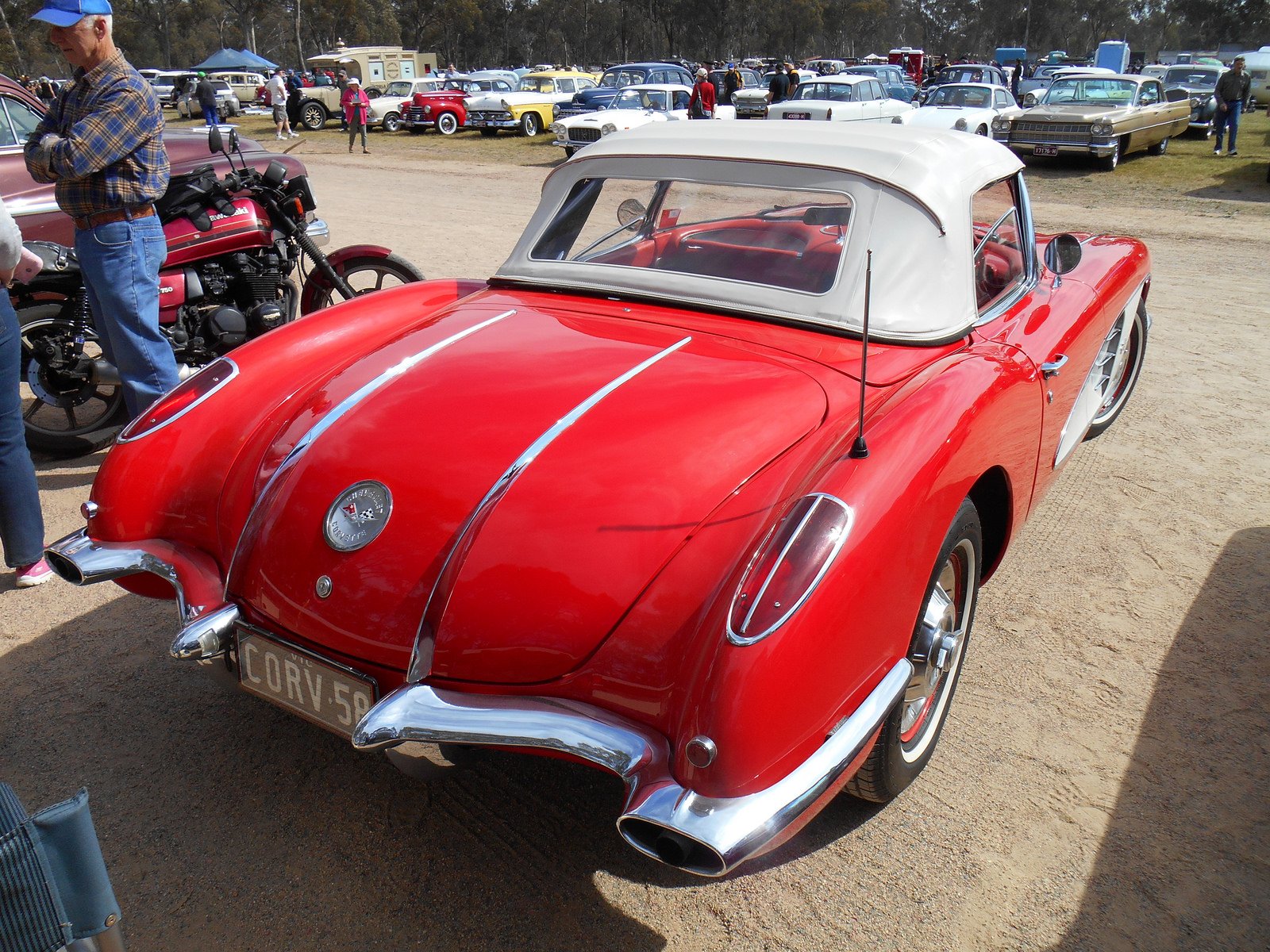 c, 1, Chevrolet, Corvette, Coupe, Convertible, Classic, Cars Wallpaper