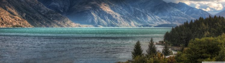 montain, Lake, Rivia HD Wallpaper Desktop Background