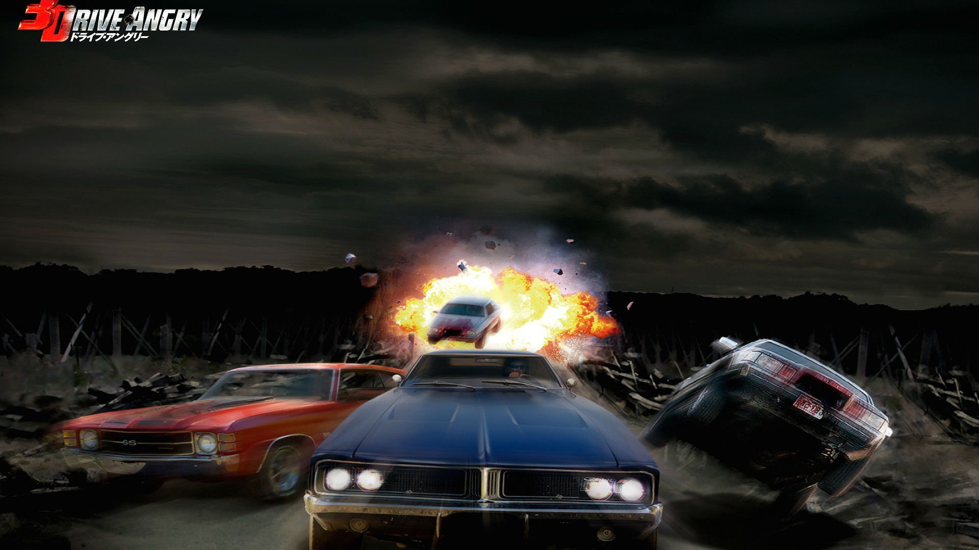 drive, Angry, Action, Crime, Fantasy, Supernatural, Cage, Heard Wallpaper