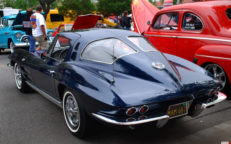 c, 2, Chevrolet, Classic, Corvette, Muscle, Stingray, Supercar, Cars, Usa, Coupe HD Wallpaper Desktop Background