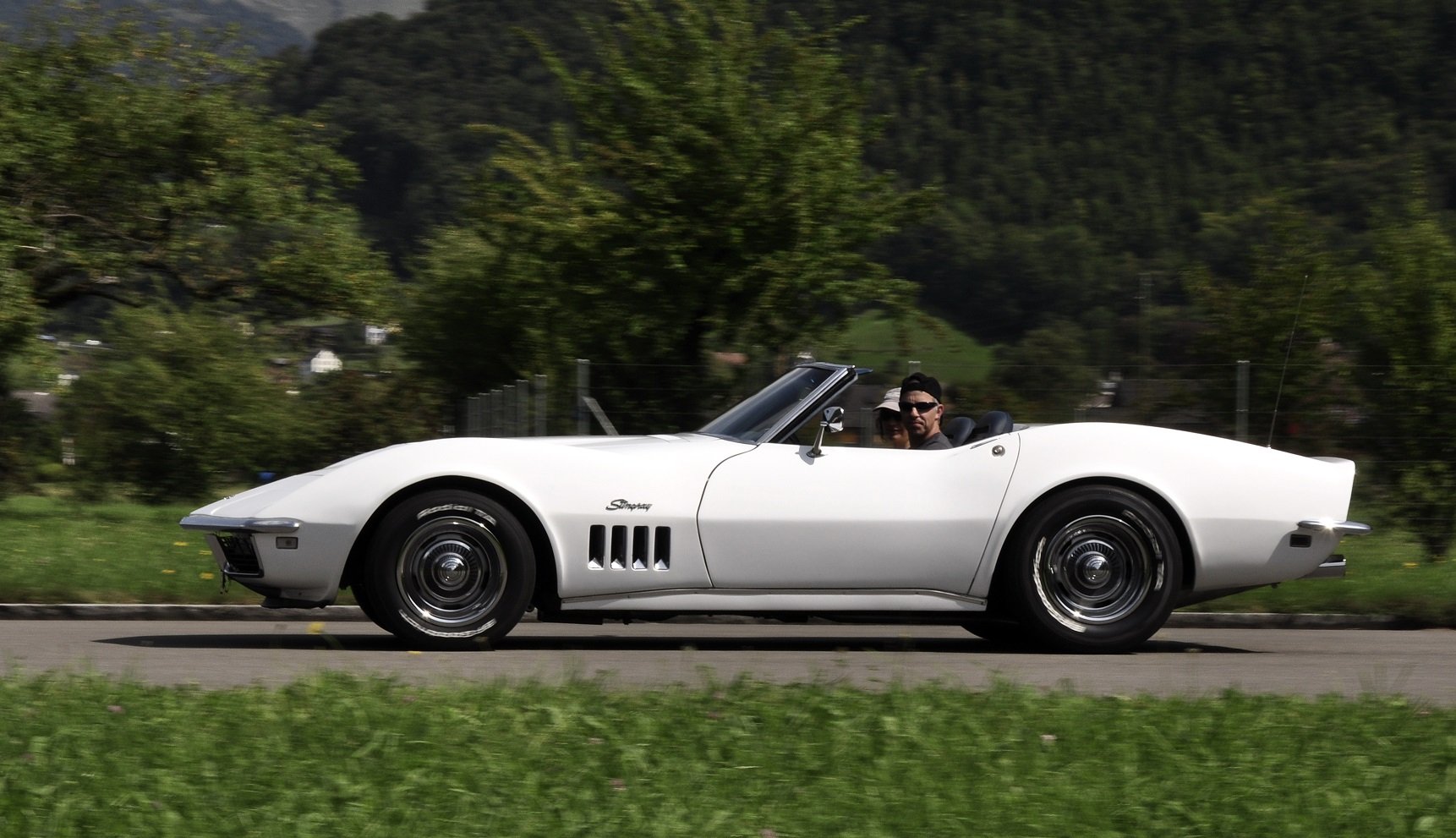 cars, Chevrolet, Classic, Convertible, Corvette, C Wallpaper