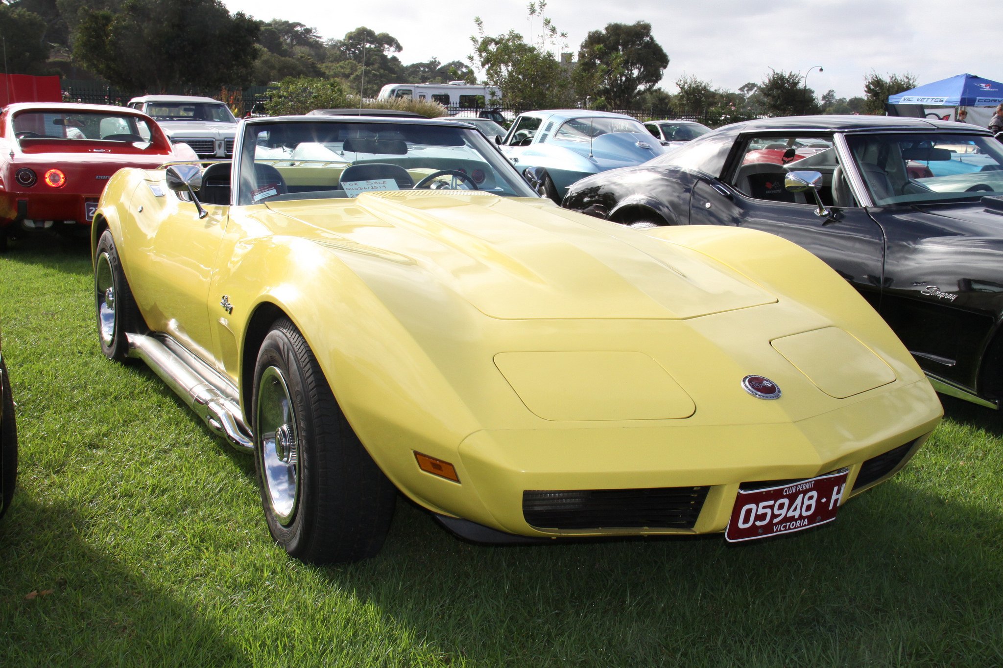 cars, Chevrolet, Classic, Convertible, Corvette, C Wallpaper