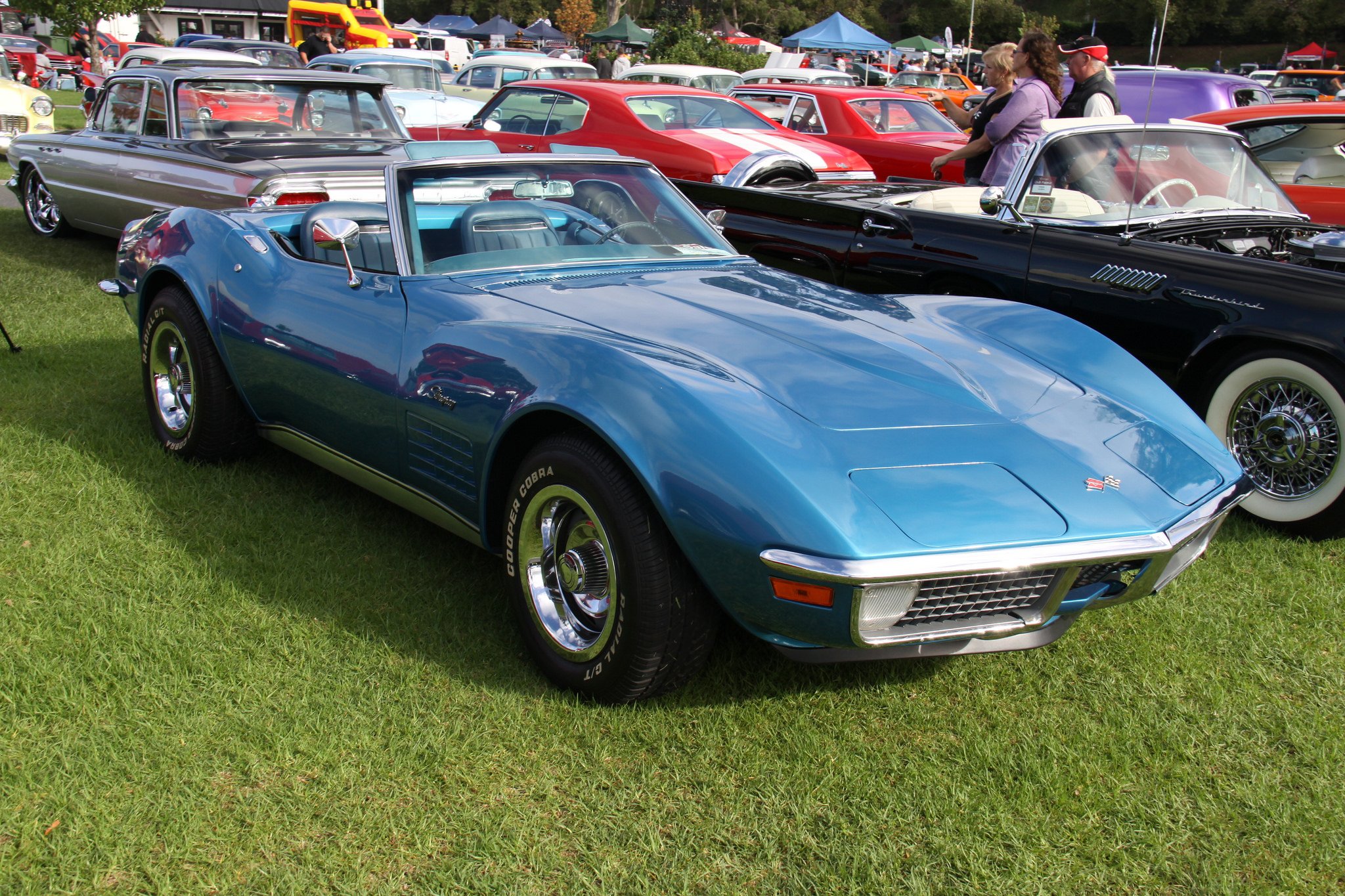 cars, Chevrolet, Classic, Convertible, Corvette, C Wallpaper