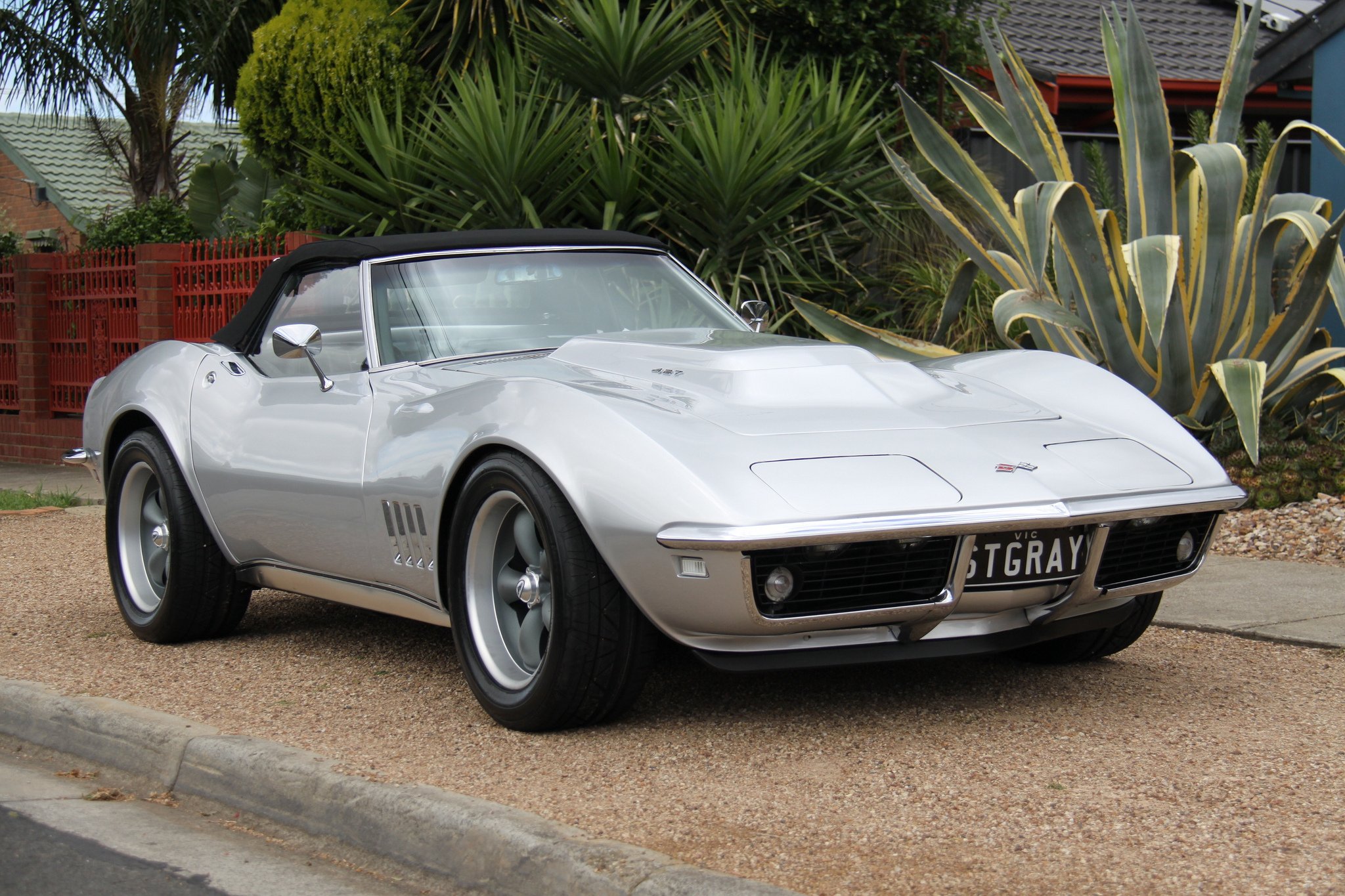 cars, Chevrolet, Classic, Convertible, Corvette, C Wallpaper