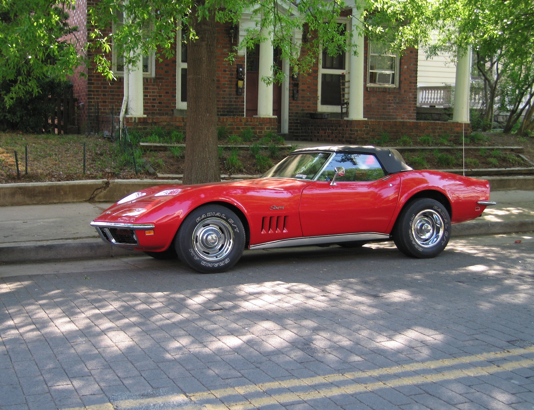 cars, Chevrolet, Classic, Convertible, Corvette, C Wallpaper