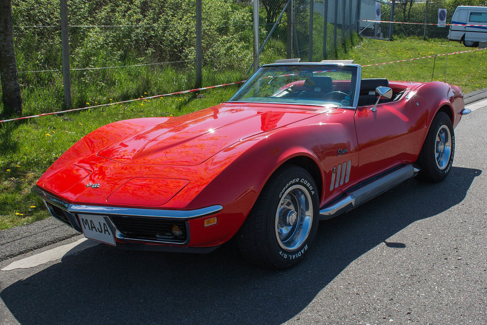 cars, Chevrolet, Classic, Convertible, Corvette, C Wallpaper