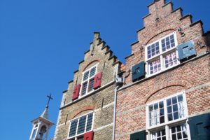 architecture, Holland, Old, Veere, Zeeland, House, Front