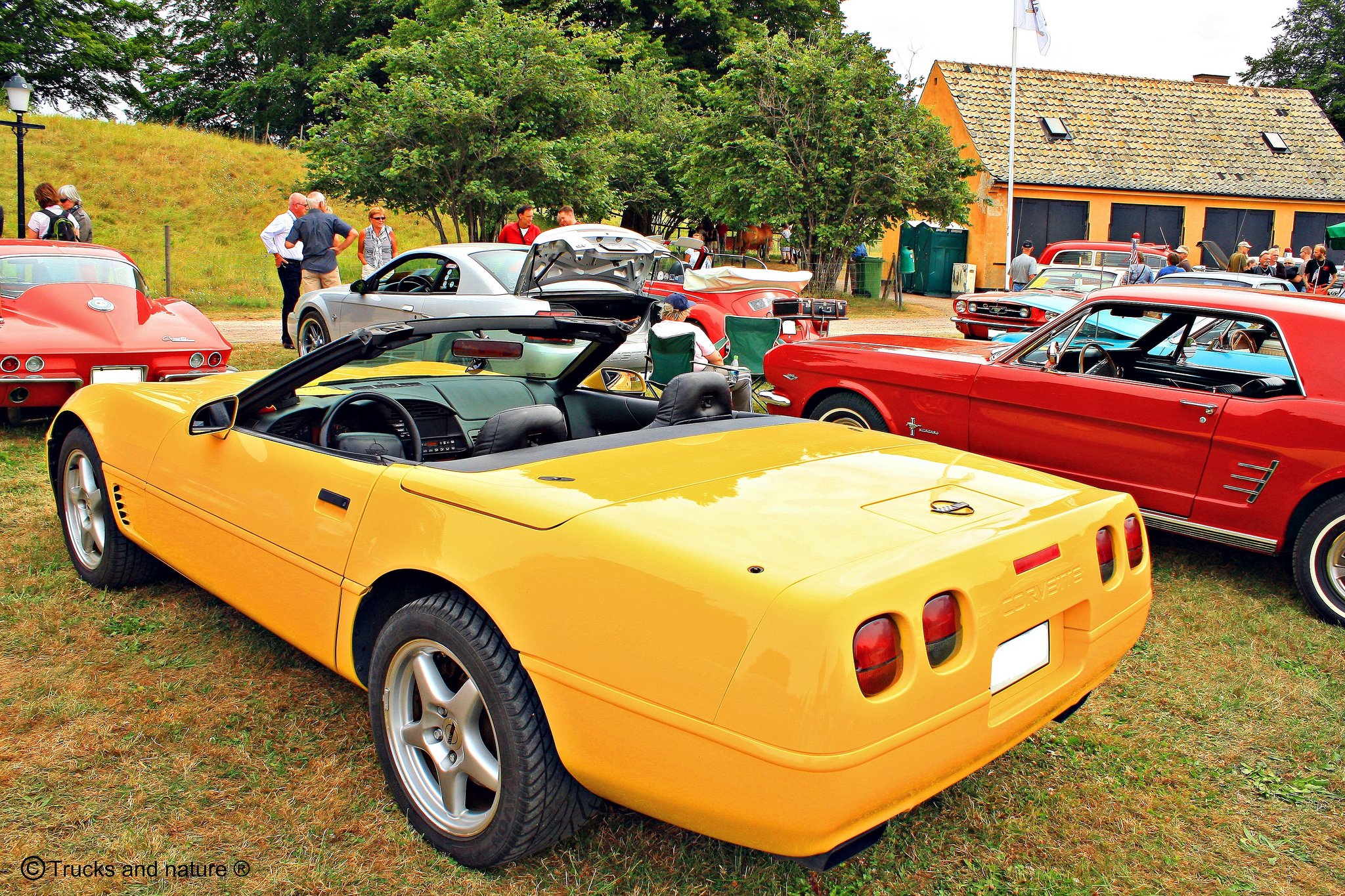 cars, Chevrolet, Classic, Corvette, Coupe, Convertible, C4 Wallpaper