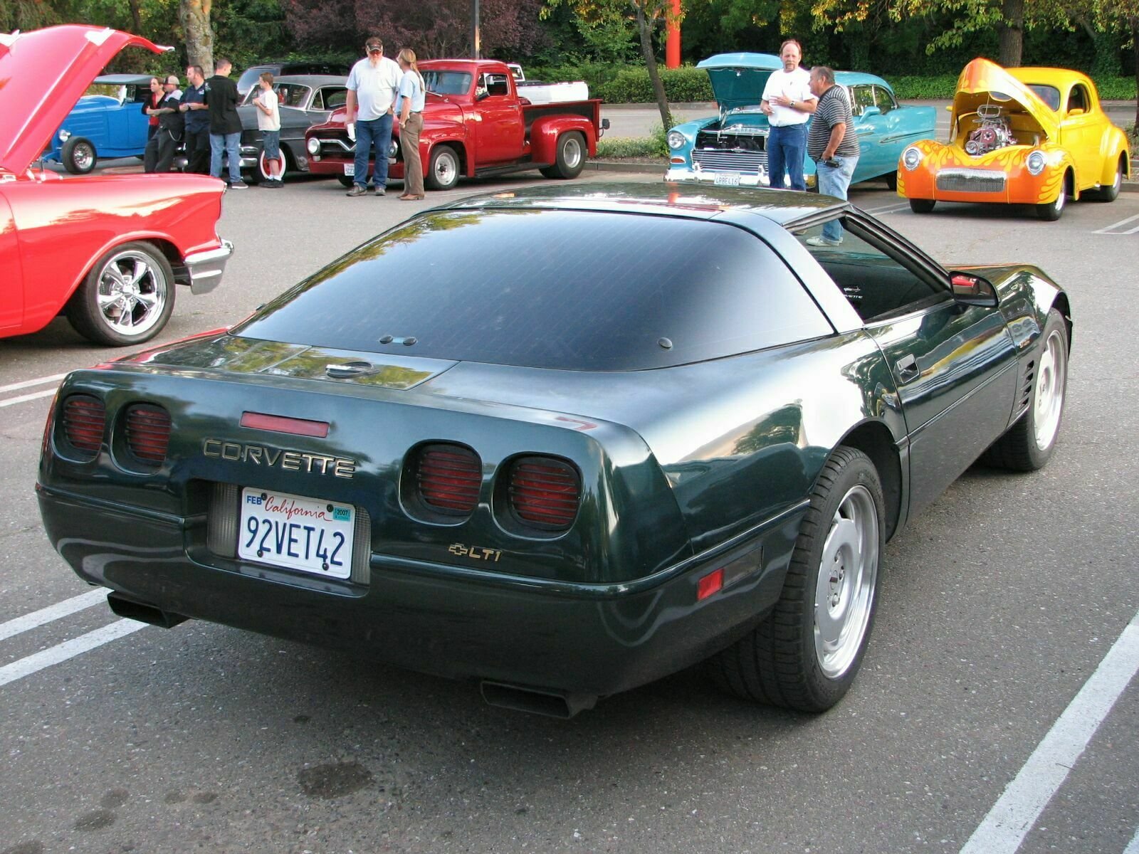 cars, Chevrolet, Classic, Corvette, Coupe, Convertible, C4 Wallpaper